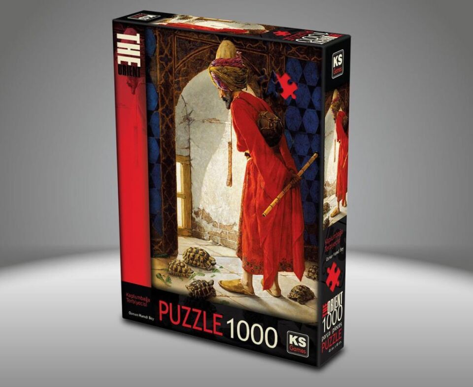 Adam Games Puzzle 1000 Parça Kaplumbağa Terbiyecisi