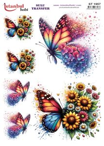 Sulu Transfer Kağıdı 25x35cm ST-1957