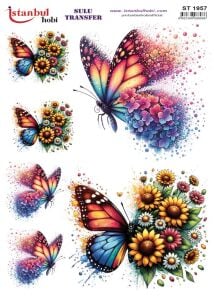 Sulu Transfer Kağıdı 25x35cm ST-1957