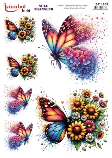 Sulu Transfer Kağıdı 25x35cm ST-1957