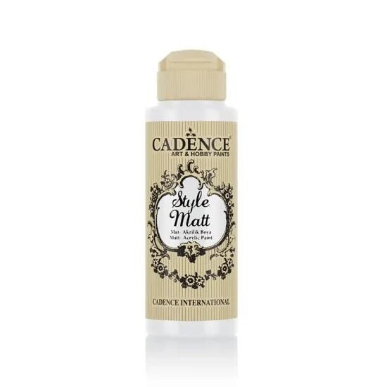 Cadence Style Matt Akrilik Boya S9001 Beyaz 120ml