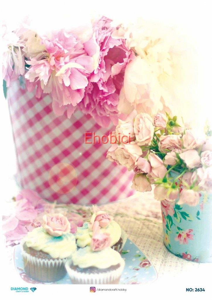 Diamond Pirinç Dekopaj Kağıdı - 2634