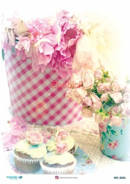 Diamond Pirinç Dekopaj Kağıdı - 2634