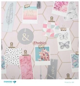 Diamond Pirinç Dekopaj Kağıdı - 286 - 30x30