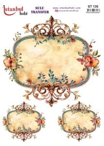 Sulu Transfer Kağıdı 25x35cm ST-138