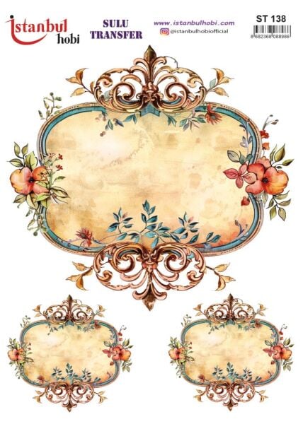 Sulu Transfer Kağıdı 25x35cm ST-138