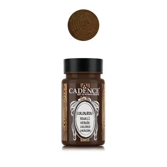 Cadence Renkli Vernik CV15 Acı Kahve 90ml