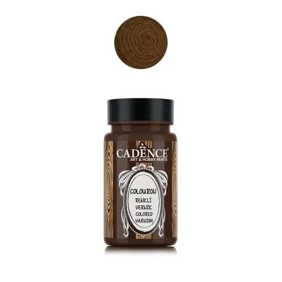 Cadence Renkli Vernik CV15 Acı Kahve 90ml