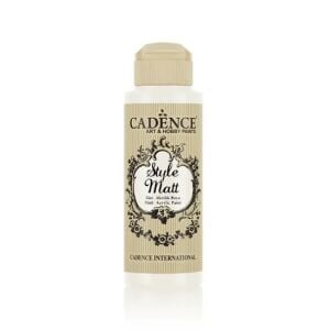 Cadence Style Matt Akrilik Boya S9002 Sıcak Beyaz 120ml