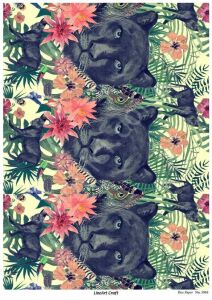 Lineart Pirinç Dekopaj Kağıdı Model - 1910