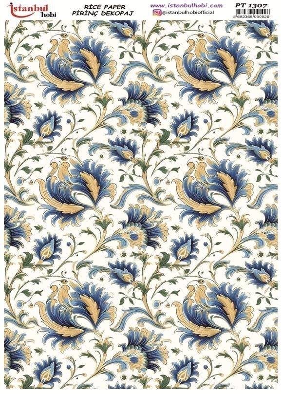 Pirinç Dekopaj Kağıdı 30x42cm PT-1307
