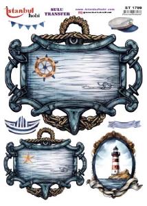 Sulu Transfer Kağıdı 25x35cm ST-1799