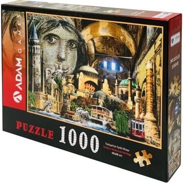 Adam Games Puzzle 1000 Parça Türkiye'nin Tarihi Mirası