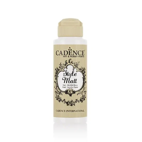Cadence Style Matt Akrilik Boya S9003 Ekru 120ml