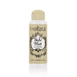 Cadence Style Matt Akrilik Boya S9003 Ekru 120ml