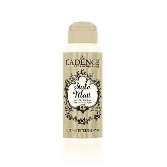 Cadence Style Matt Akrilik Boya S9004 Taffy 120ml