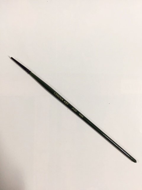 Cenova Art J123 yuvarlak uç kontur fırça No:10/0