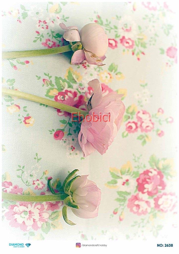 Diamond Pirinç Dekopaj Kağıdı - 2638