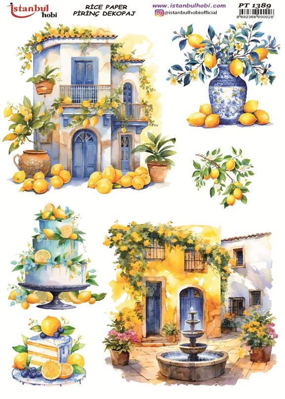 Pirinç Dekopaj Kağıdı 30x42cm PT-1389