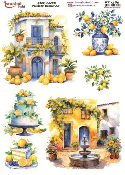 Pirinç Dekopaj Kağıdı 30x42cm PT-1389