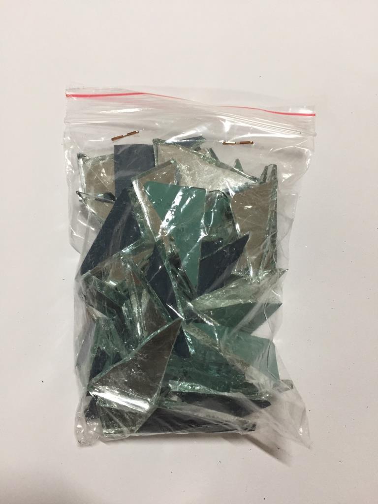 Dekoratif Ayna Kırıkları - Geniş Üçgen