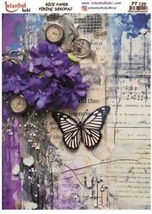 Pirinç Dekopaj Kağıdı 30x42cm PT-139