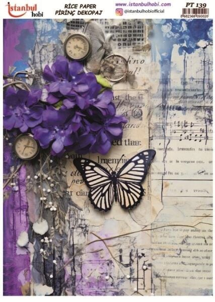 Pirinç Dekopaj Kağıdı 30x42cm PT-139
