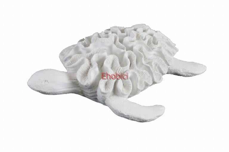 Polyester Mercan Sırtlı Kaplumbağa 34x28cm HYK655