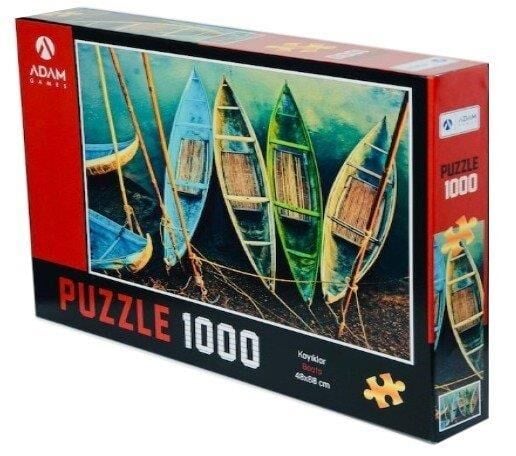 Adam Games Puzzle 1000 Parça Kayıklar