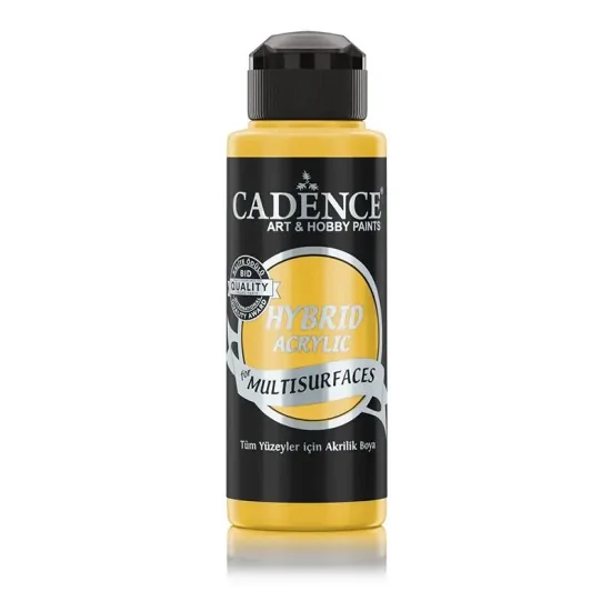 Cadence Hibrit Multisurface Boya H009 Sarı 120ML