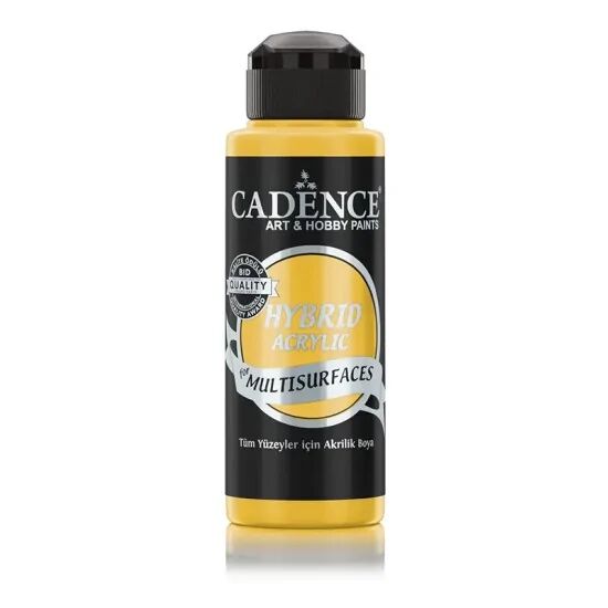Cadence Hibrit Multisurface Boya H009 Sarı 120ML