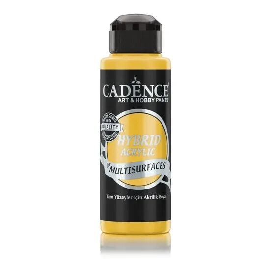 Cadence Hibrit Multisurface Boya H009 Sarı 120ML
