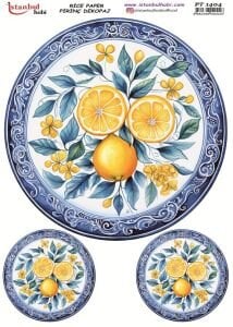 Pirinç Dekopaj Kağıdı 30x42cm PT-1404