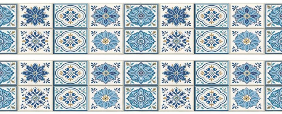 Ütü ile Bordür Rub On Transfer Kağıdı 150cm RK116