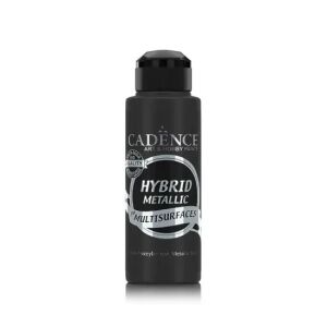Cadence Hibrit Metalik Multisurface Boya H820 Siyah 120ml