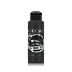 Cadence Hibrit Metalik Multisurface Boya H820 Siyah 120ml