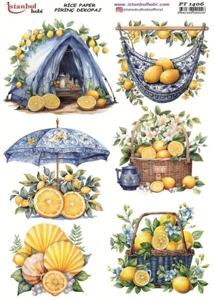 Pirinç Dekopaj Kağıdı 30x42cm PT-1406