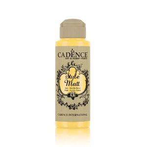 Cadence Style Matt Akrilik Boya S9010 Ayçiçeği 120ml