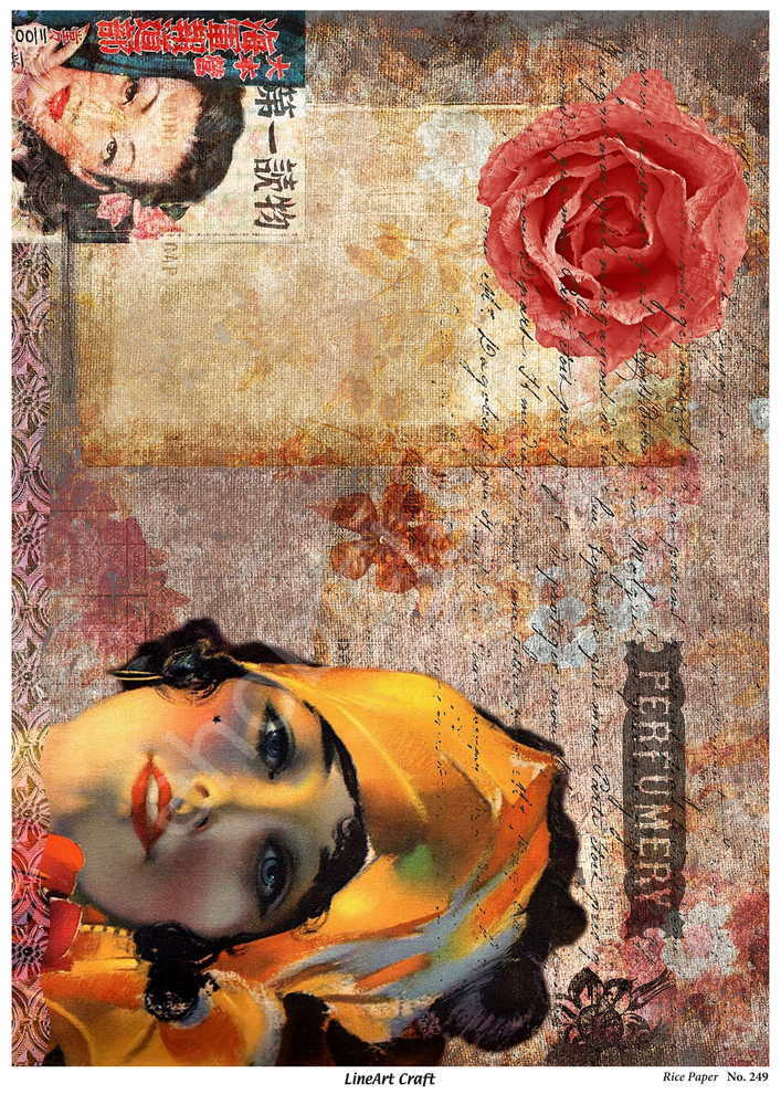 Model 249 - Pirinç Dekopaj Lineart Craft