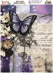 Pirinç Dekopaj Kağıdı 30x42cm PT-141