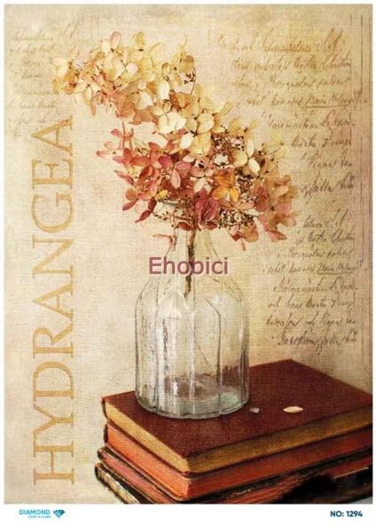 Diamond Pirinç Dekopaj Kağıdı - 1294