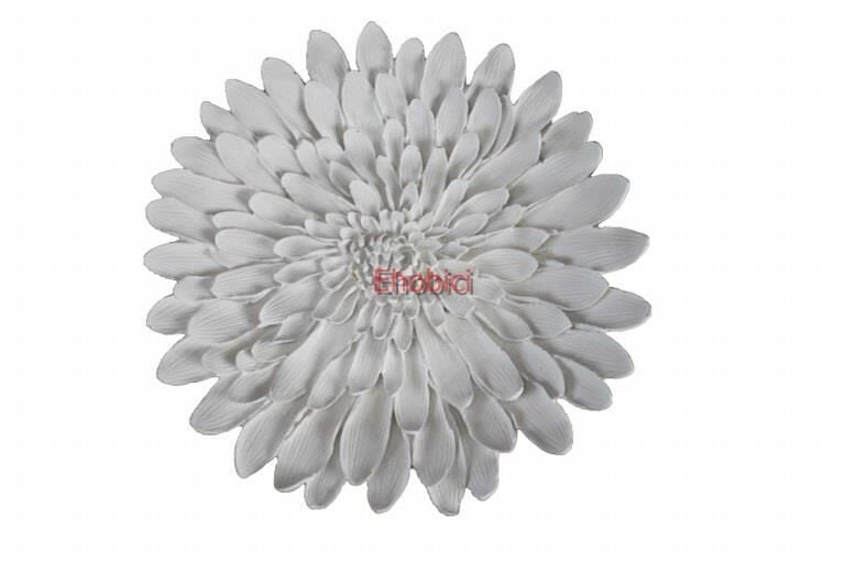 Polyester Yıldız Çiçek 27x27cm HYK659