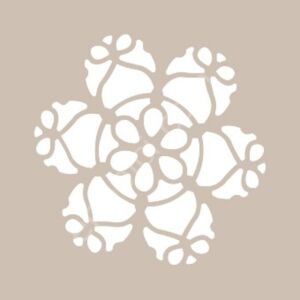 YB06 22x22 Cadence Yuvarlak Seri Stencil