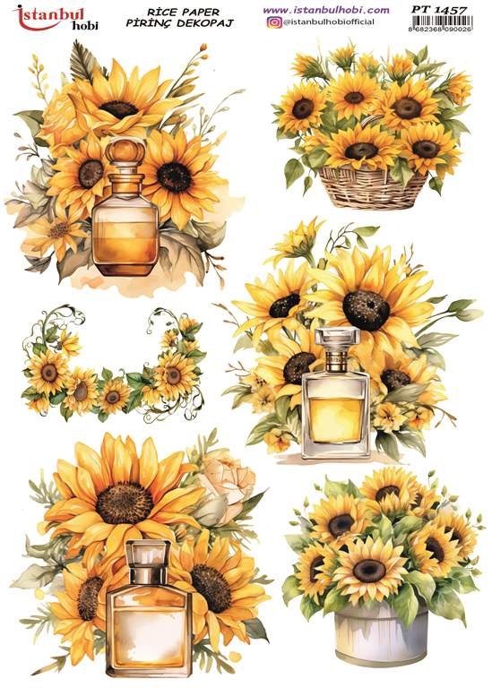 Pirinç Dekopaj Kağıdı 30x42cm PT-1457