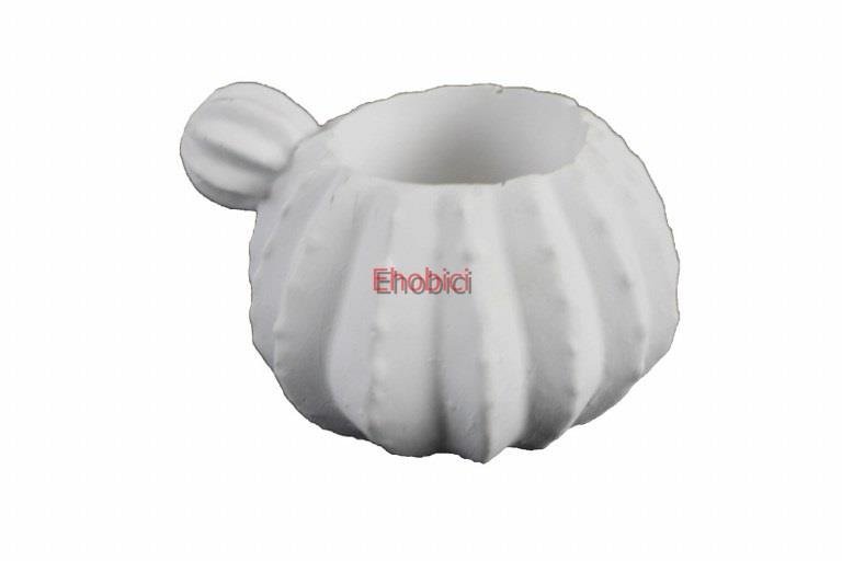 Polyester Kaktüs Saksı 11x8cm HYK660