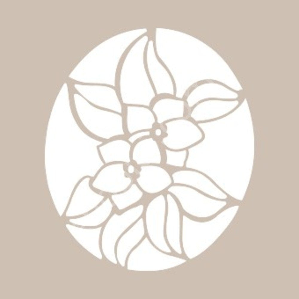 YB08 22x22 Cadence Yuvarlak Seri Stencil