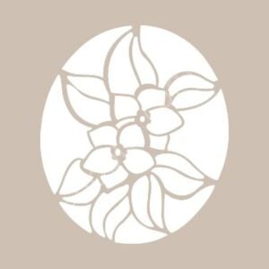 YB08 22x22 Cadence Yuvarlak Seri Stencil