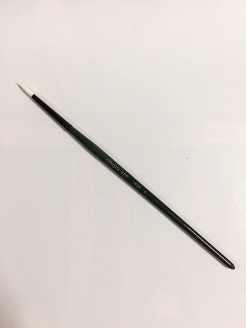 Cenova Art J123 yuvarlak uç kontur fırça No:4