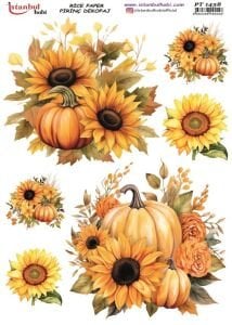 Pirinç Dekopaj Kağıdı 30x42cm PT-1458