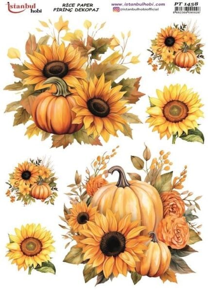 Pirinç Dekopaj Kağıdı 30x42cm PT-1458